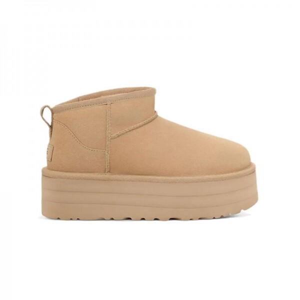 어그 UGG 클래식 울트라 미니 플랫폼 여성 겨울 방한 부츠 1135092-DRI