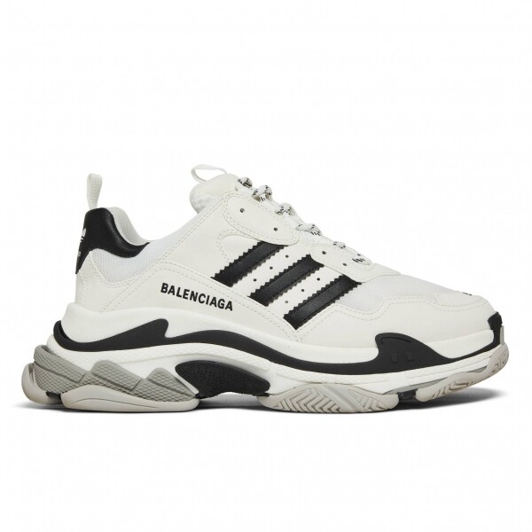 발렌시아가 X 아디다스 adidas x Balenciaga 트리플 S 화이트 블랙 Triple S  710021W2ZB19112
