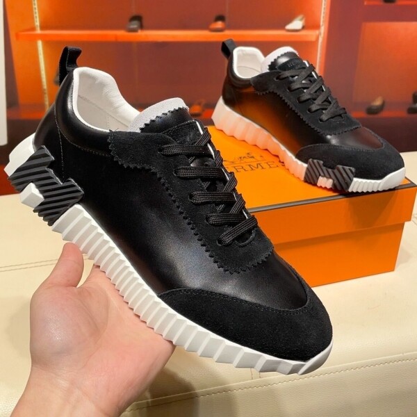 에르메스 Hermes 신작 남성구두 블랙 슈즈 캐주얼 스니커 스니커
