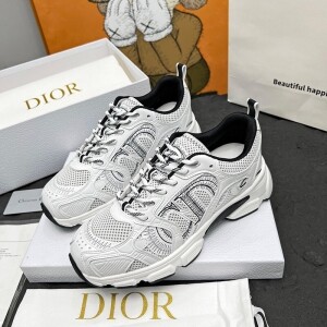 디올 스니커즈 운동화 DIOR 크로노 화이트 남녀공용 KCK414TRM S19W