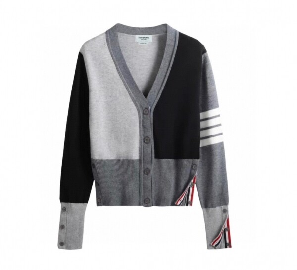 톰 브라운 Thom Browne 캐주얼 니트 카디건 스웨터